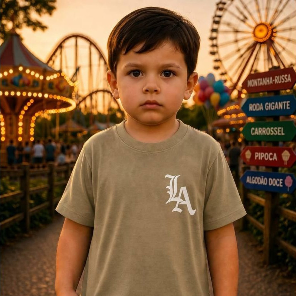 Camiseta Infantil Básica Casual Unissex Personagem Confortável Moda Escola Passeio Estilosa Atual Premium Dia a Dia