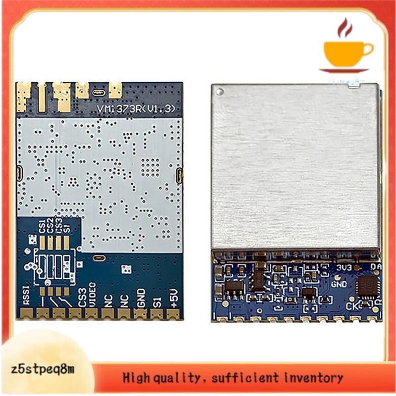 Transmissão Estável Para Drone FPV VM1373R 1.2G 1.3G 9 CH Módulo Receptor Analógico VRX Sinal De Vídeo Sem Fio De Longo