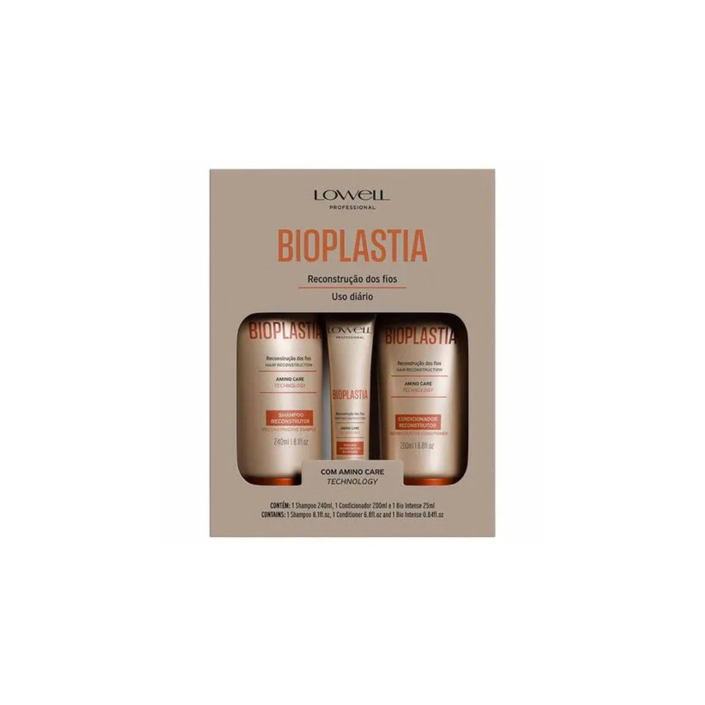 Kit Reconstrutor Bioplastia (Sh/Cond/Booster) - Lowell
