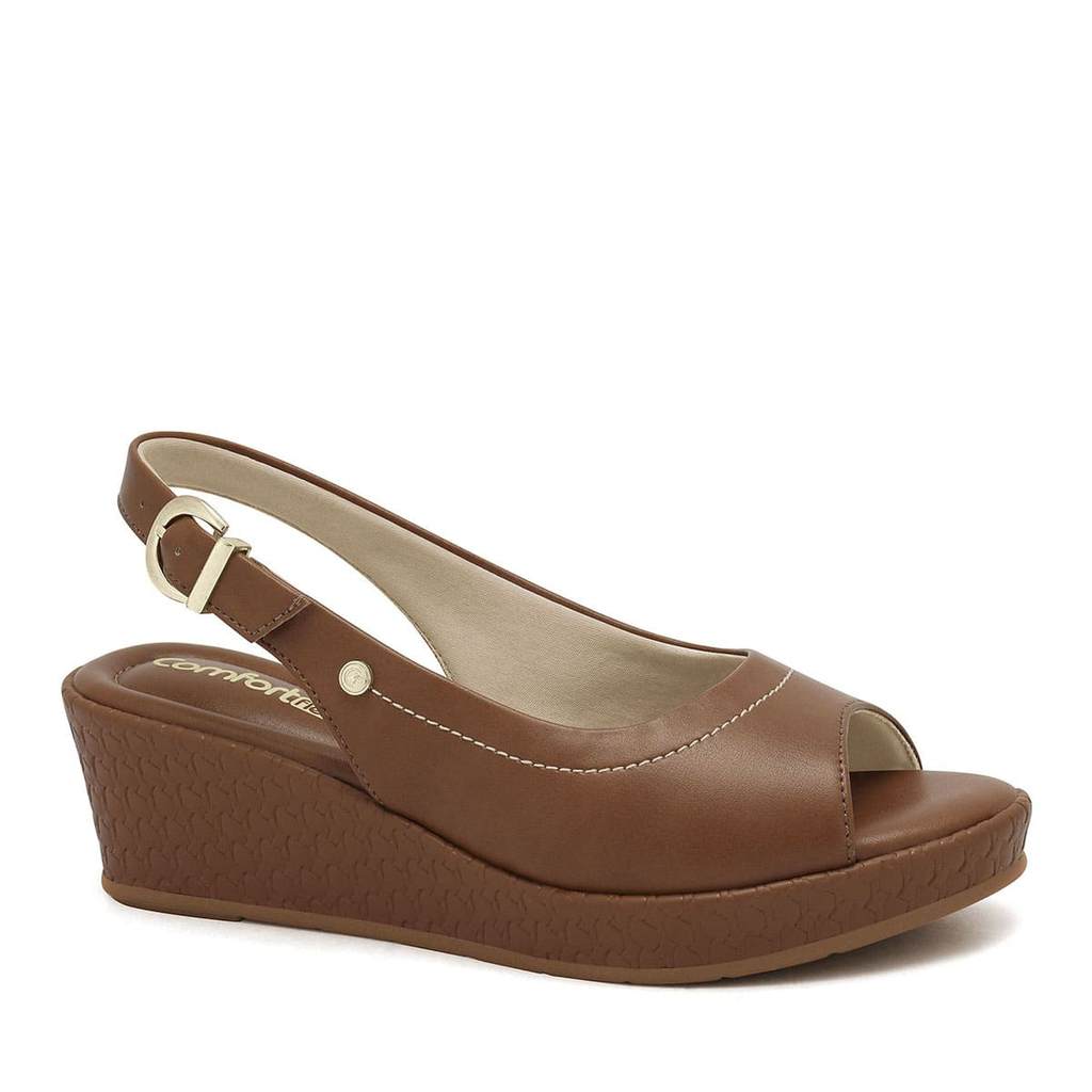 Sandália Anabela Toffe Comfortflex 2553405-1