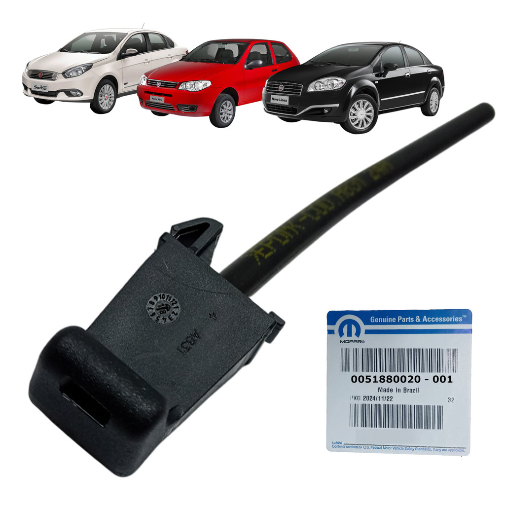 Esguicho Brucutu Parabrisa Esq Original Fiat Palio 2012 a 17