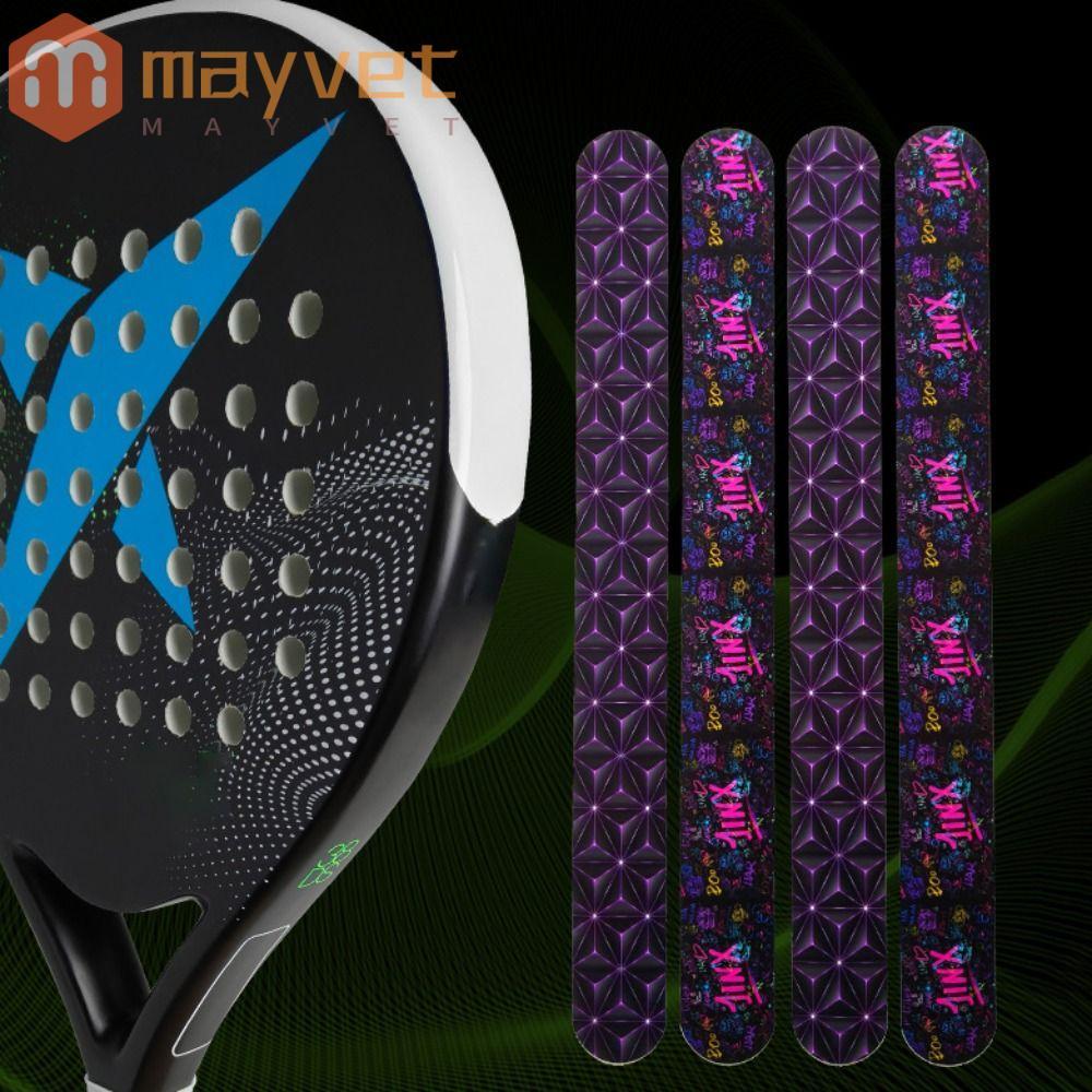 Adesivo De Borda De Cabeça De Remo MAYVET , Fita De Proteção De Raquete De Padel Anti-Queda À Prova De Arranhões , Reduz