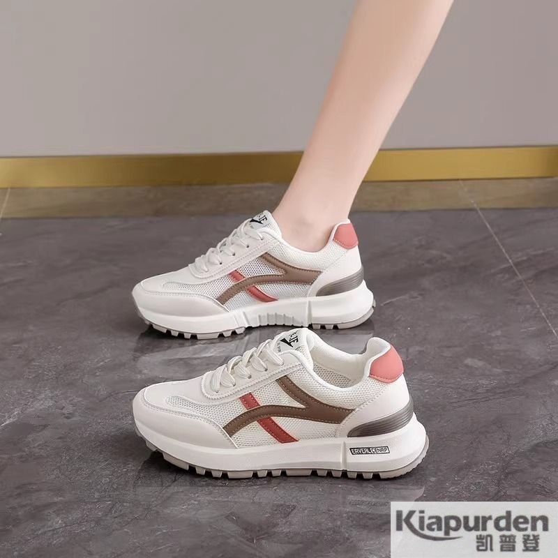 Sapatos femininos estilo verão sapatos esportivos malha feminina respirável Forrest Gump sapatos 2025 novo estilo verão