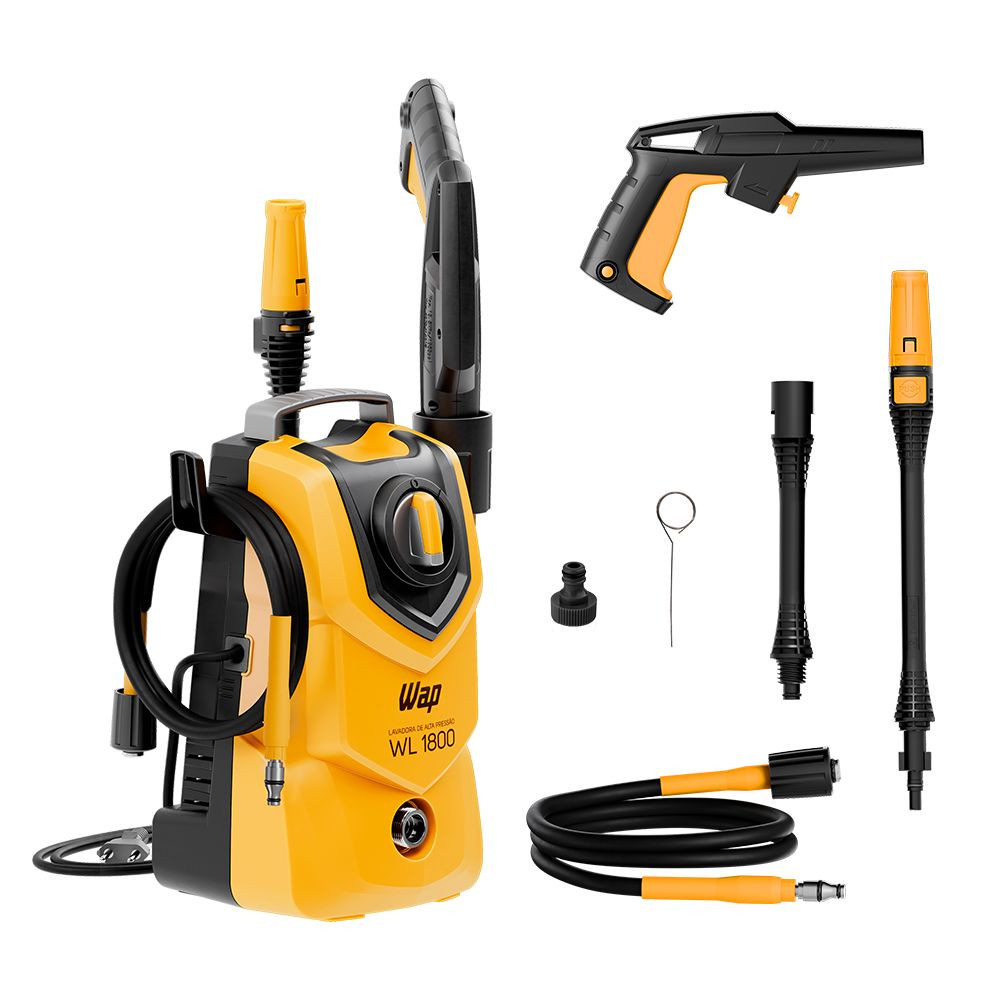 LAVADORA ALTA PRESSÃO COMPACTA WAP WL 1800 1400W 1500PSI