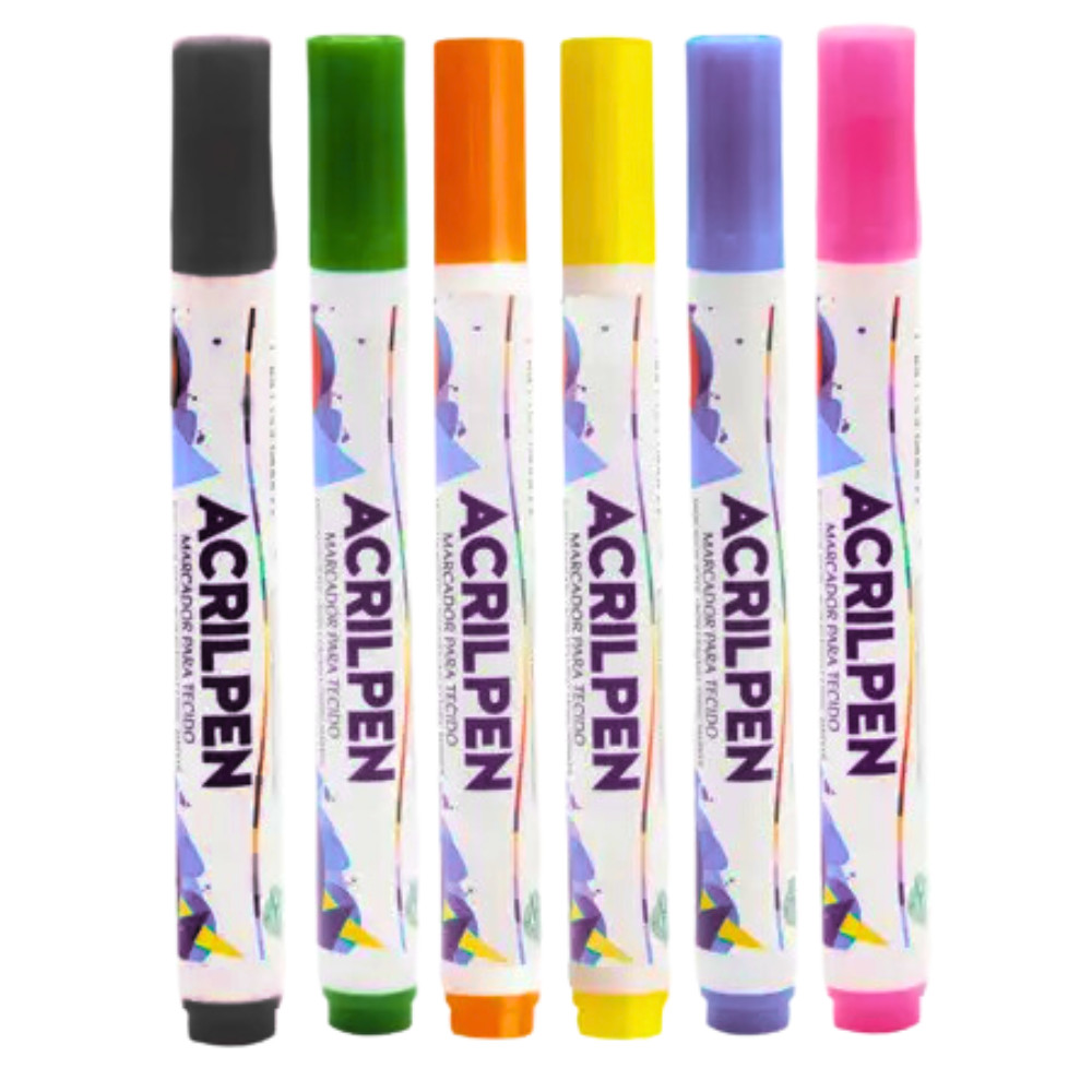 Caneta Marcador para Tecido ACRILPEN