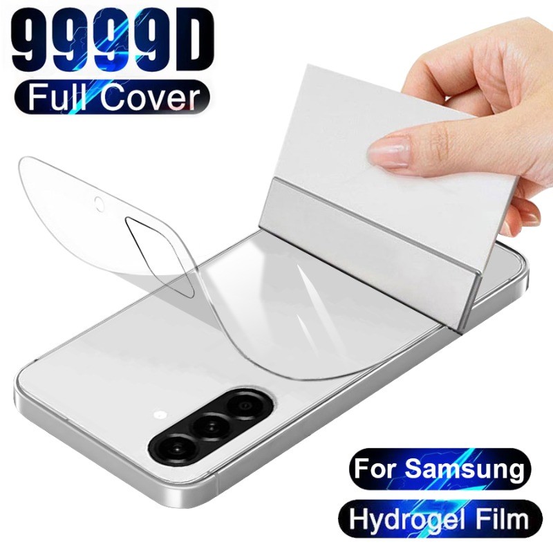 Película Traseira Gel Flexível Para Samsung Galaxy A57 A37 A17 A56 A36 A26 A16 A06 A55 A35 A25 A15 A05 A05S A54 A34 A24