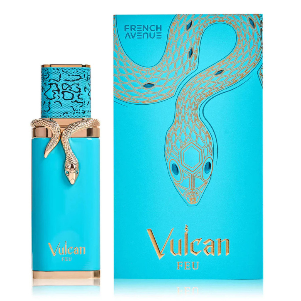 Perfume Masculino Vulcan Feu Paris Elysees 100ml Original Pronta Entrega Eau De Toilette Marcante