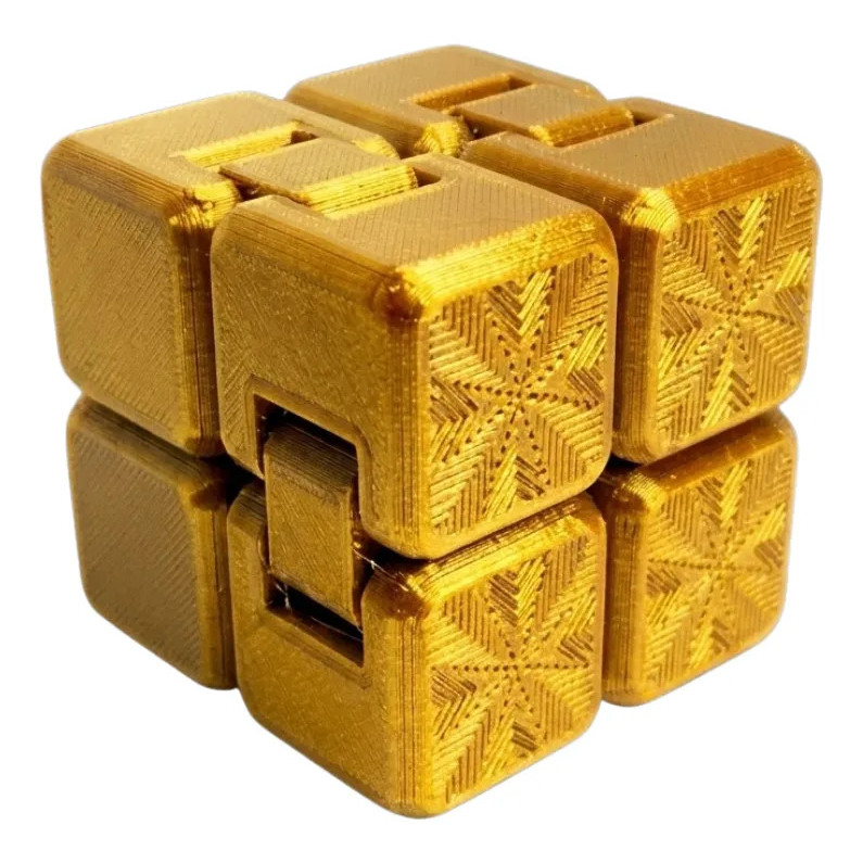 Cubo Infinito Anti Estresse Relaxante Fidget Sensorial TDAH
