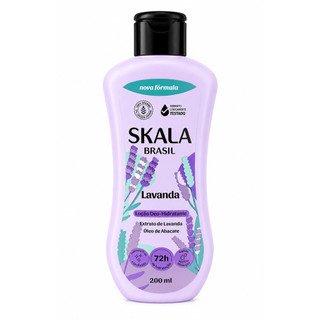 Loção Hidratante Skala Brasil Lavanda 200ml Deo-Hidratante 72h