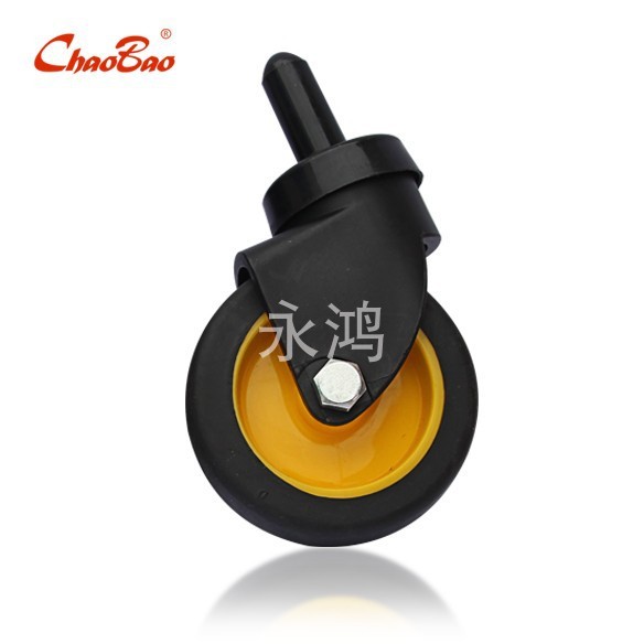 Chaobao marca carrinho de água rodízio roda carrinho de água acessórios carrinho doméstico roda de plástico