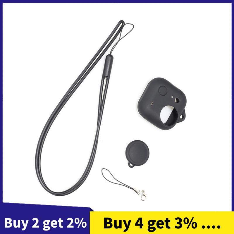 Para GO Ultra 2-Em-1 Tampa De Lente E Caixa De Silicone Conjunto Acessórios De Habitação Câmera De Ação Anti-Risco