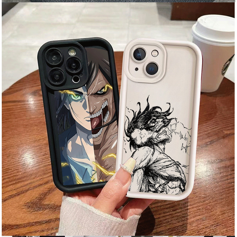 Capa de Anime Attack on Titan para Samsung A05 A05S A04 A04E A03 A03S A21S A24 A51 A31 A02 A51 A31 A70 A10S A10 A11 M54