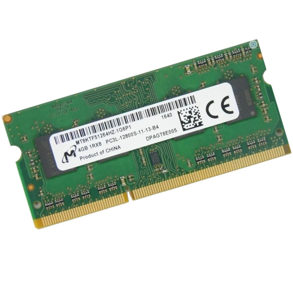 Memoria Note 4gb Ddr3l Pc3l-12800s-11-13-b4/b2 Mt8ktf51264hz - Verde