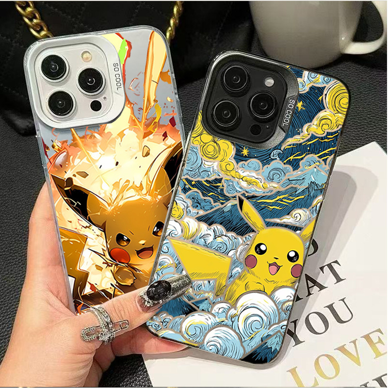 Capa Rígida para Celular Pikachu Game para Samsung Galaxy A52 A22 A23 A05 A05s A33 A52 A04E A11 A03 Core A21S A31 A51 A7