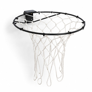 Aro Cesta Basquete Aço + Rede Chua Para Bola Oficial + Parafusos e Buchas