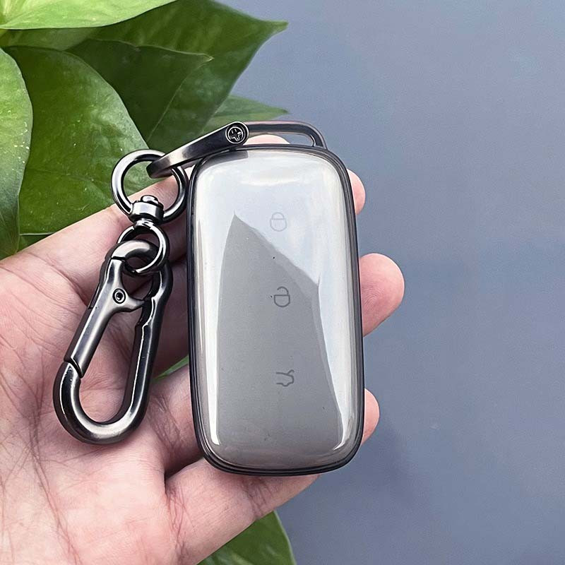 Capa de Chave de Carro Geely EX5 EX2 EX2 Pro em TPU, Estojo Protetor para Controle Remoto EV UCYZ