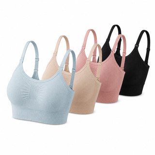 Kit 4 Top Sutiã Sensual Alça Premium Esportivo Bojo Removivel Confortavel Sport ou 1 Un