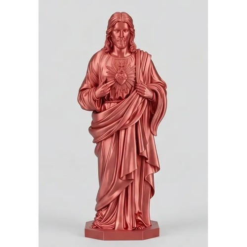 Estátua Jesus Cristo Para Decoração Bronze
