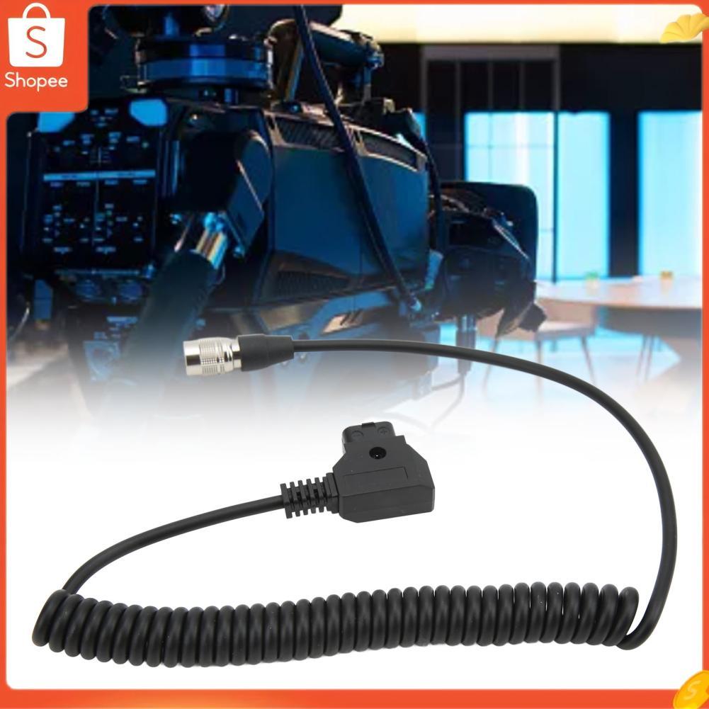 D Tap para 4 Pinos para Hirose Cabo Durável PVC Hirose Cabo de Alimentação Substituição Retrátil Atualizado Juntas