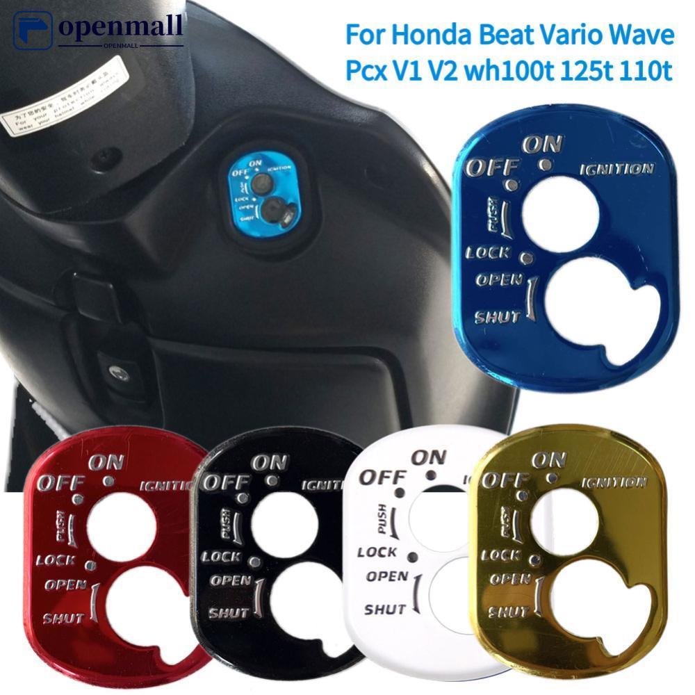 OMALL 1Pc Interruptor De Ignição De Motocicleta De Alumínio Tampa De Bloqueio De Chave Acessórios De Moto Para Honda Bea