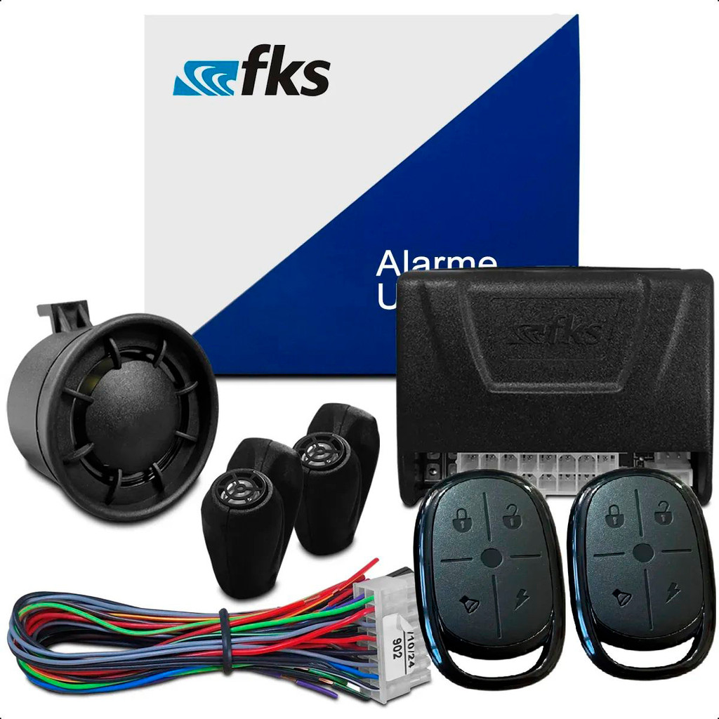 Alarme Fk902sb 2 Controles Cr800 - Fks