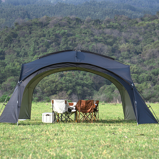 Extra grande cúpula dossel casca de ovo grande tenda acampamento esférico Yurt corpo guarda-sol tenda parque guarda-sol