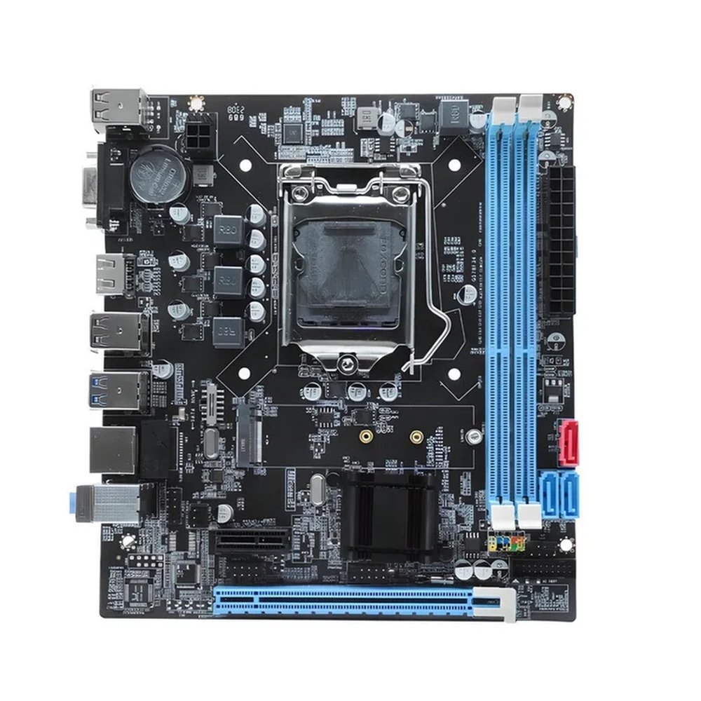 PLACA MÃE BRX B75 DDR3 1155 LAN 10/100/1000