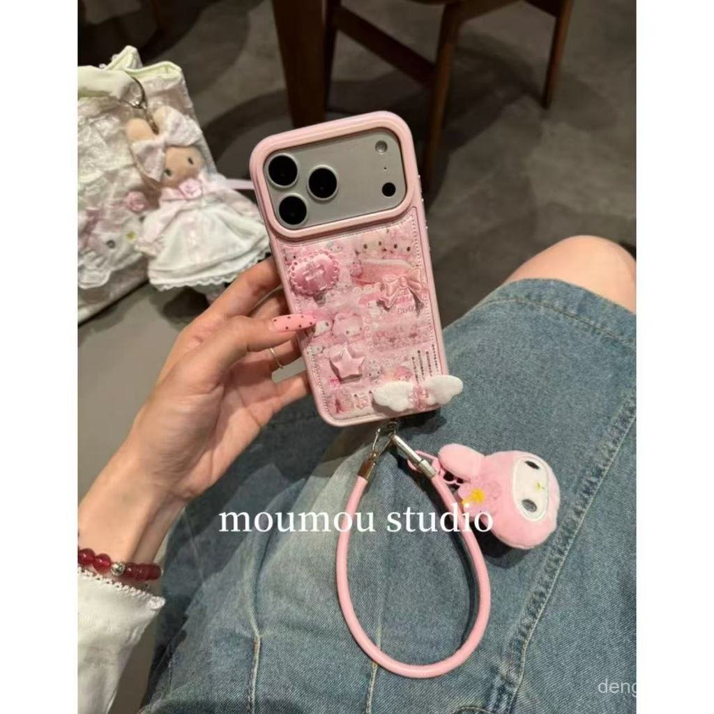 Capa de celular fofa de pelúcia My Melody U78I em estoque, adequada para iPhone 17 Pro Max, Apple 16, modelo popular 15,