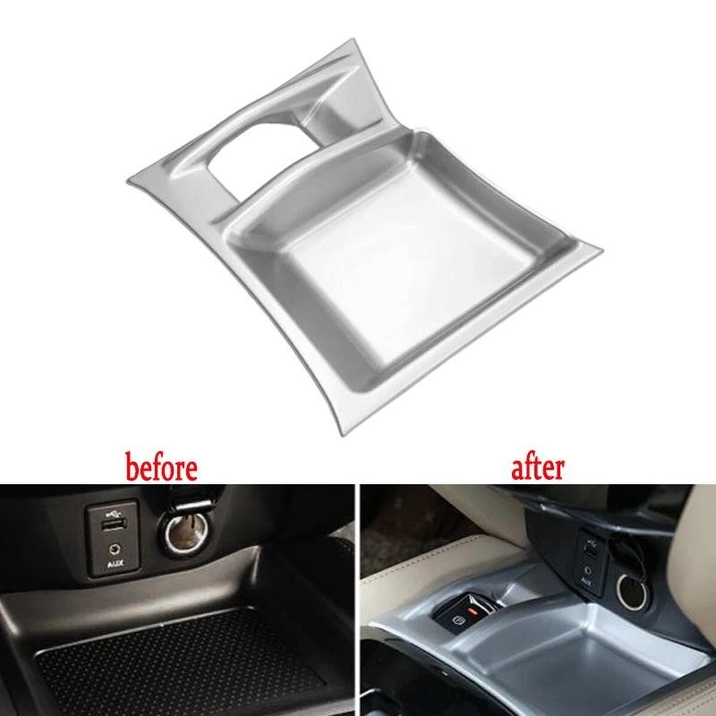 1 Peça Tampa Do Painel Freio De Mão Eletrônico Prateado ABS Adesivo Acessórios De Acabamento Para Nissan X-Trail Rogue T