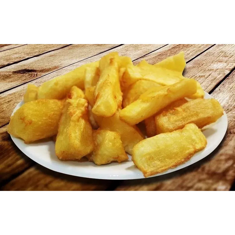 Kit 40 Ramas Muda De Mandioca Amarela Macia E Deliciosa