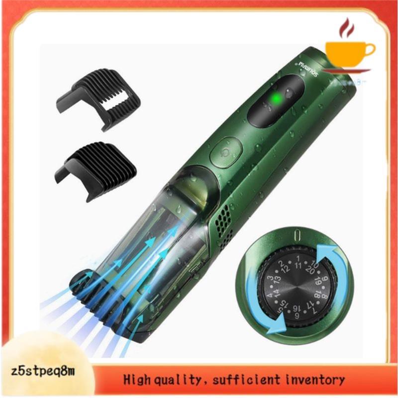 Barbeador Elétrico Sem Fio Aparador De Barba Masculino Recarregável Embutido Máquina De Cortar Vácuo Para Costeletas De