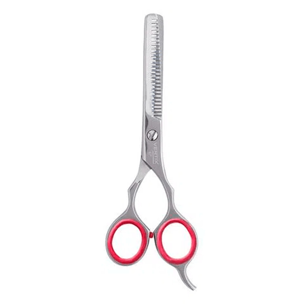 Tesoura Vertix Red Circle Desbaste Duplo 6,0