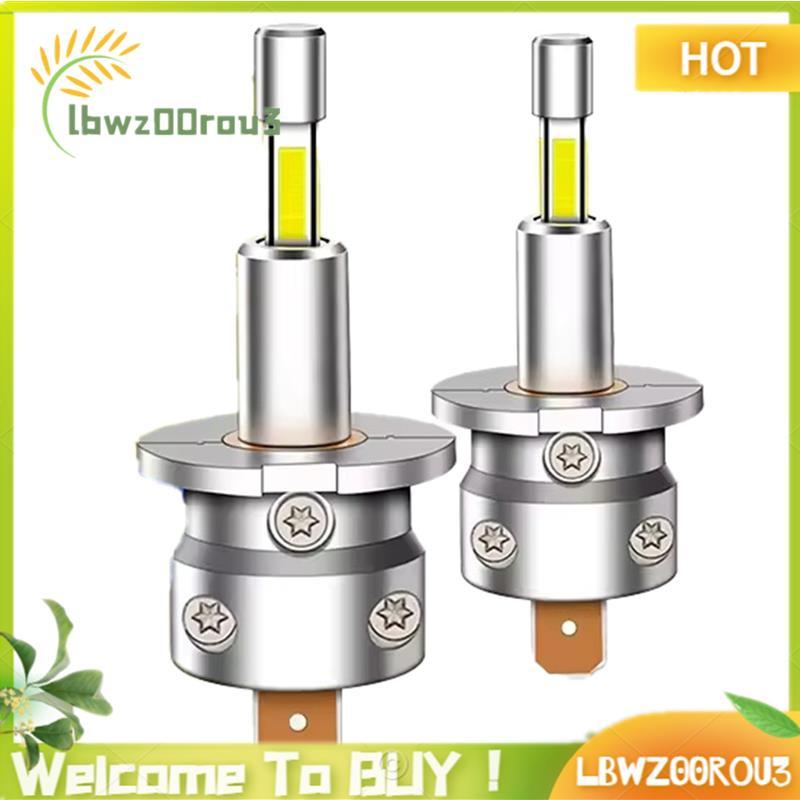 Auto Para Luz Do Farol Carro 2 Pçs H3 LED Lâmpada Mini 360 Tamanho 100W Diodo Nevoeiro DRL Lâmpadas Automóvel