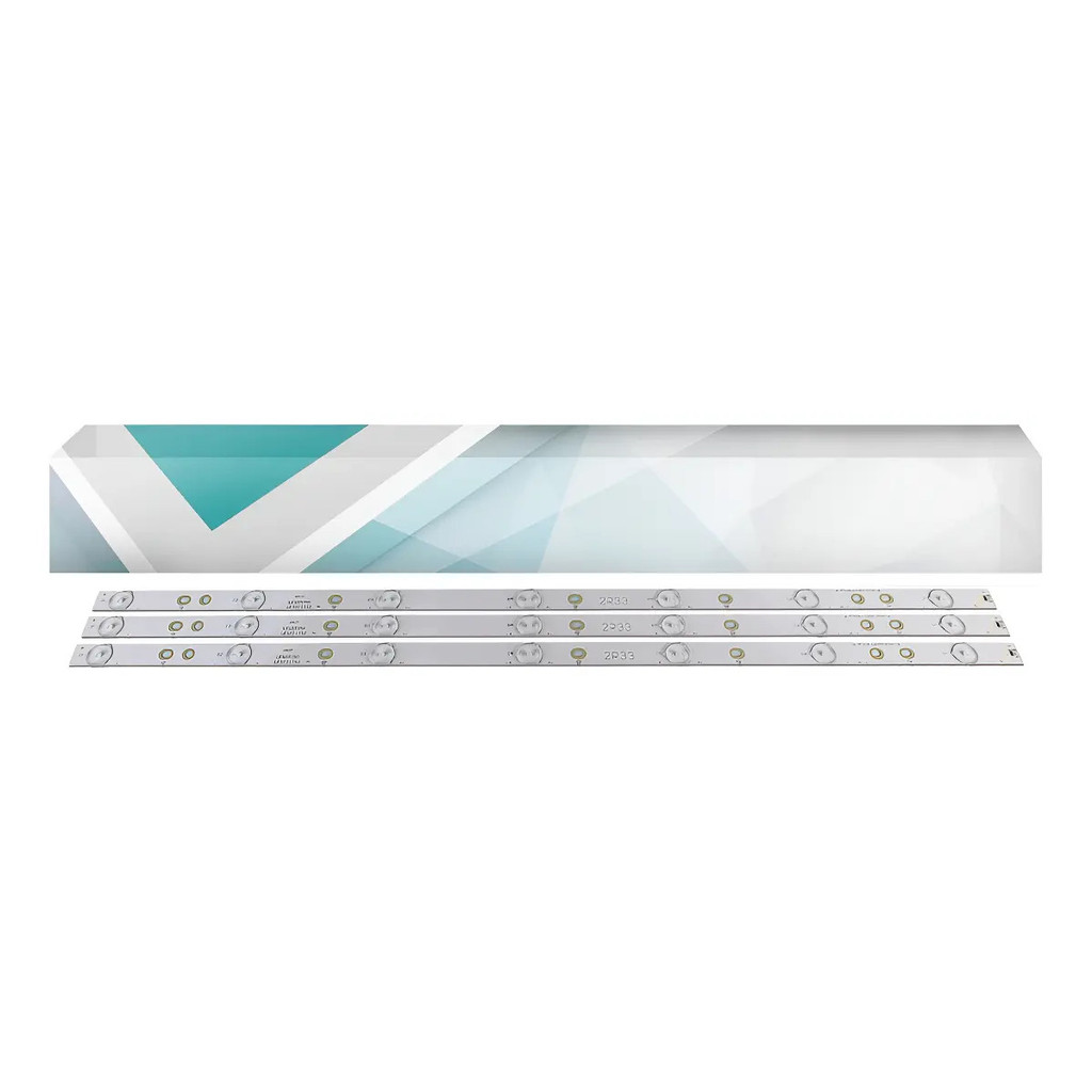 Kit 3 Barras Led Philips 32phg4900 Aoc Le32d1352 Le32s5760