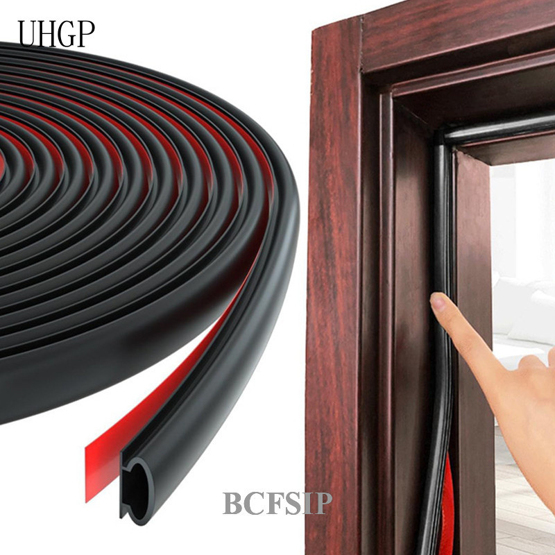 Fita de Vedação para Porta BCF 1Pc, Material de Resina, Fita de Calafetagem Anticolisão e Isolante Acústico D6690