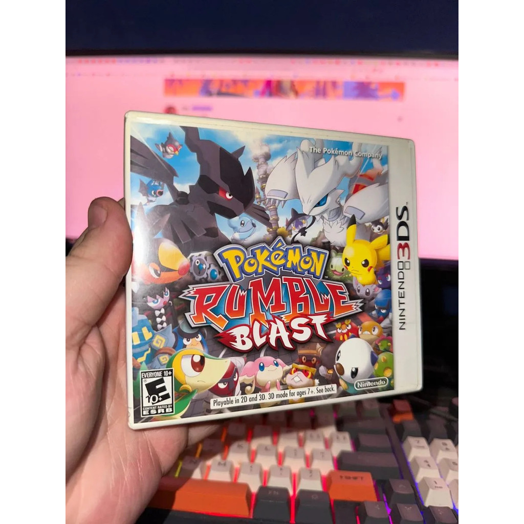 Jogo Pokemon Rumble Blast Nintendo 3ds
