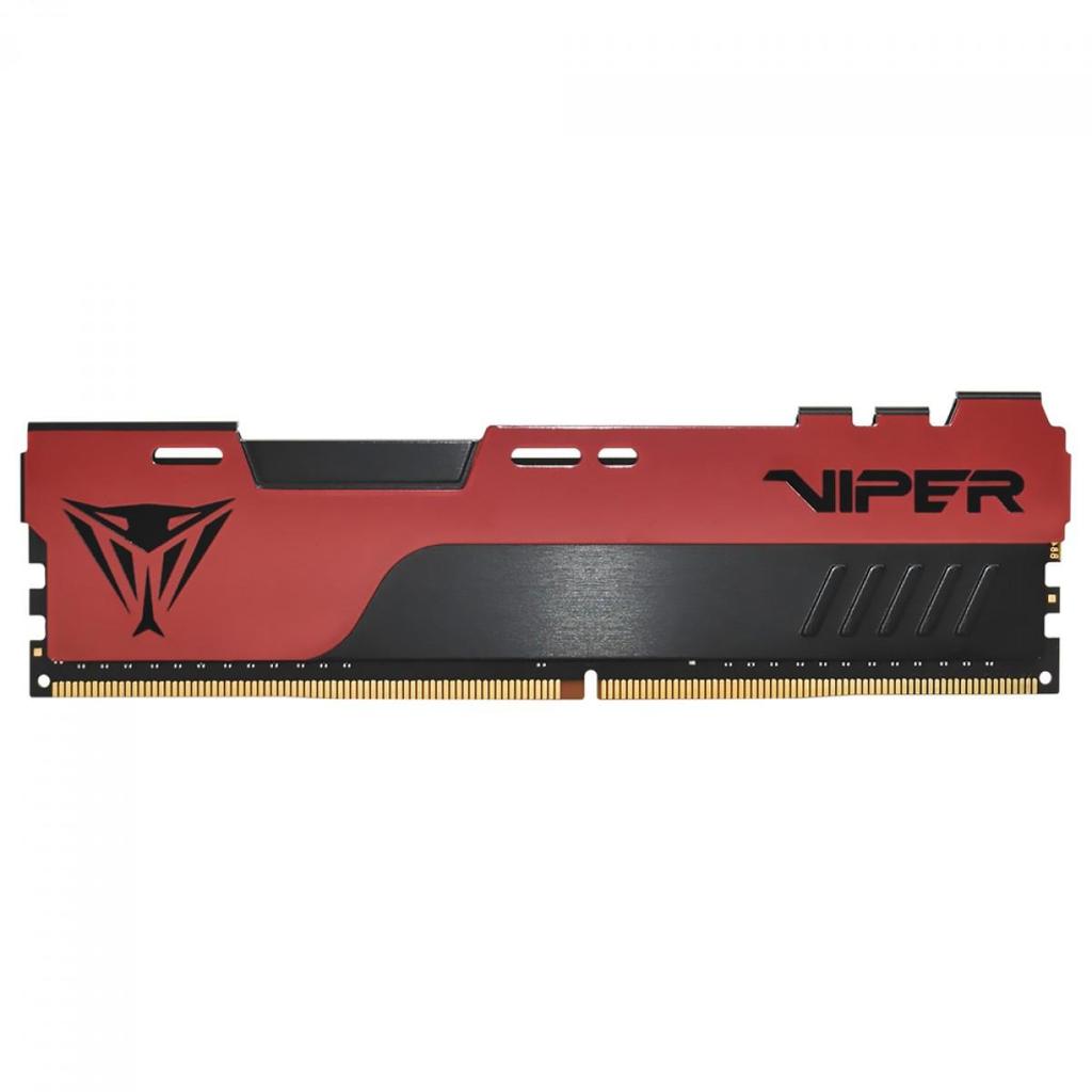 Memória DDR4 Patriot Viper Elite 2, 8GB, 3200Mhz, Preto E Vermelho, PVE248G320C8