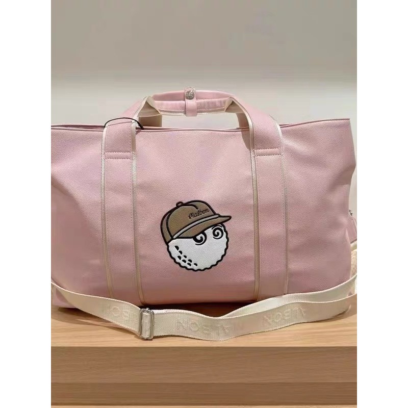Bolsa de roupas de golfe malbon coreana unissex bolsa de ombro bolsa mensageiro bolsa de viagem