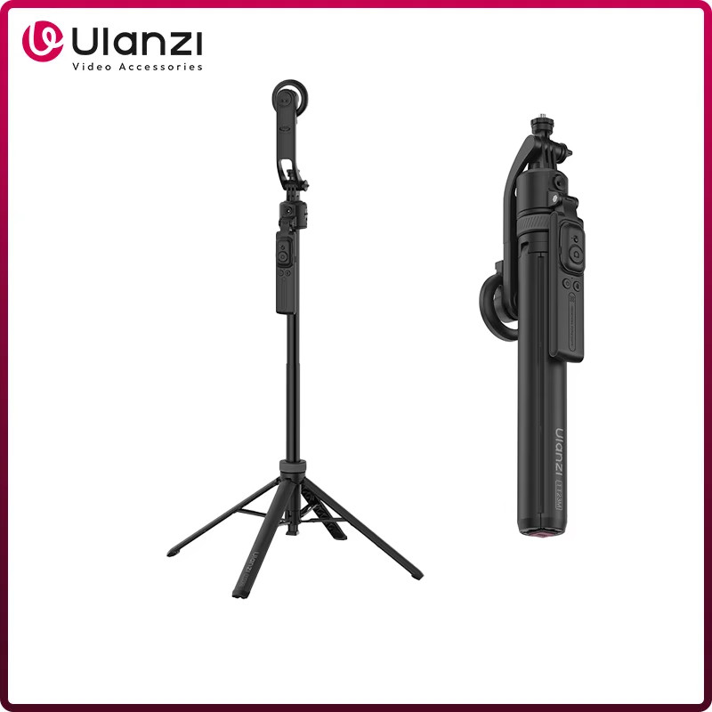 Ulanzi TT23M Bastão de Selfie Magnético com Rastreamento Automático Tripé Portátil para Telefone para Iphone e Android