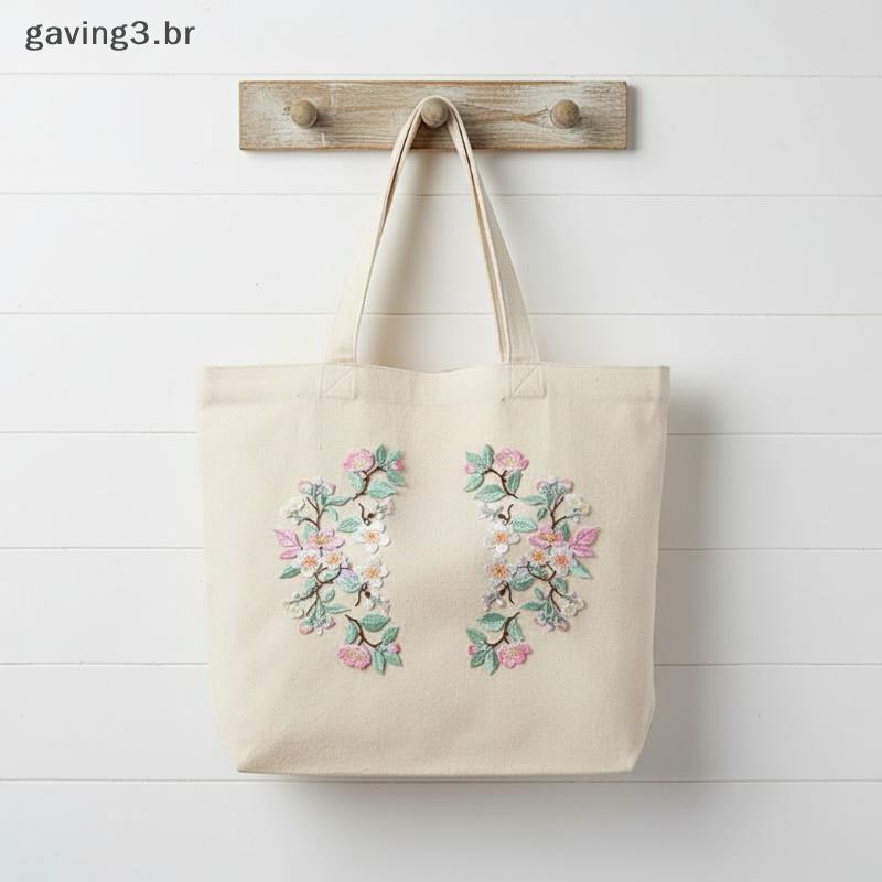 [GAVBR] Patch De Bordado De Flores 1 Peça De Ferro Para Bolsas De Roupas Elegantes Apliques DIY Acessórios De Artesanato