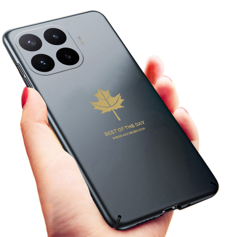 Capa De Telefone Para Xiaomi 17T 15T Pro Traseira Novo Design Tela À Prova De Poeira Anti Gota Forma De Folha De Bordo 1