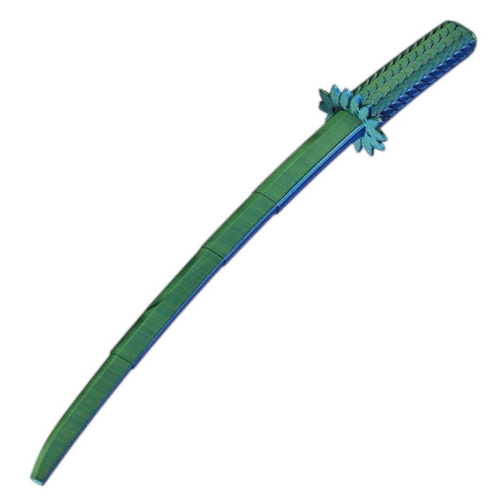 Espada Katana Samurai Retrátil 3D
