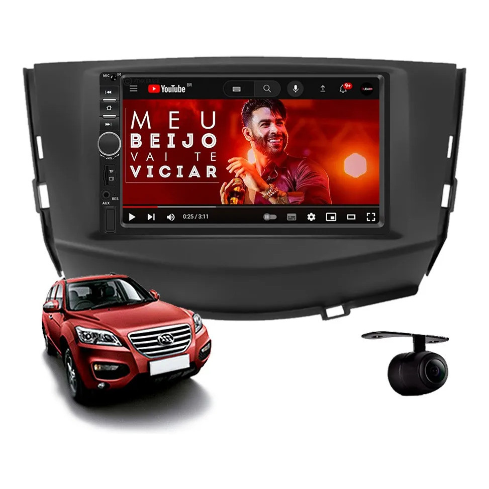 Central Multimídia Lifan X60 2013 À 2016