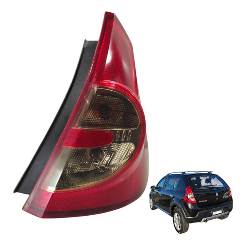 Lanterna Traseira Direita Renault Sandero Stepway 2010 2012 Direito/passageiro Vermelho
