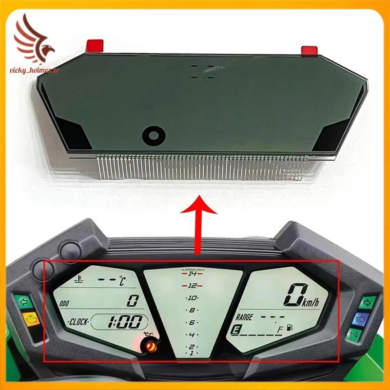 [vicky_holmes.br] Para Z800 ZR800A 880028 Ka KA0487001 2013-2016 LCD Painel Display Motocicleta Velocímetro Instrumento