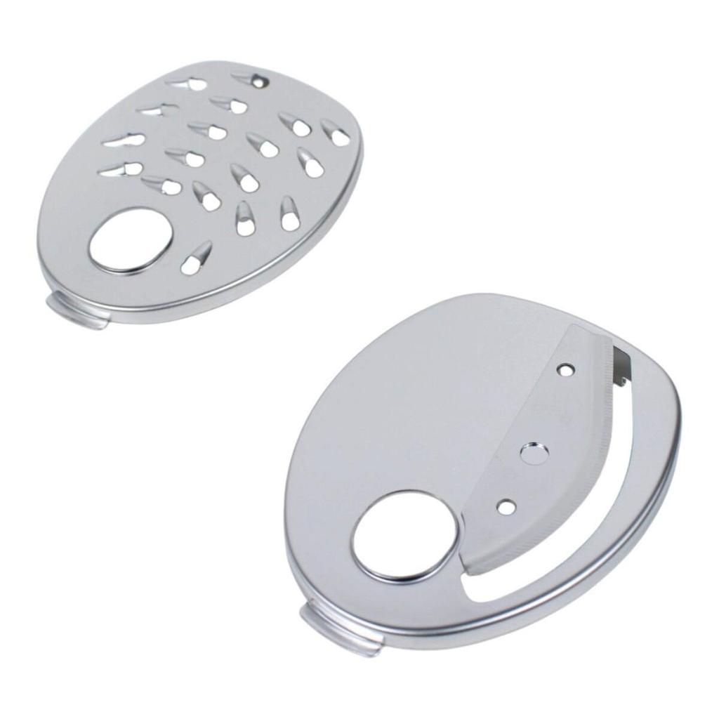Conj Insertos Ralar e Fatiar P/ Processador Philips Walita Ri7630, Ri7631, Ri7632, Ri7636, Ri7761 e Ri7762