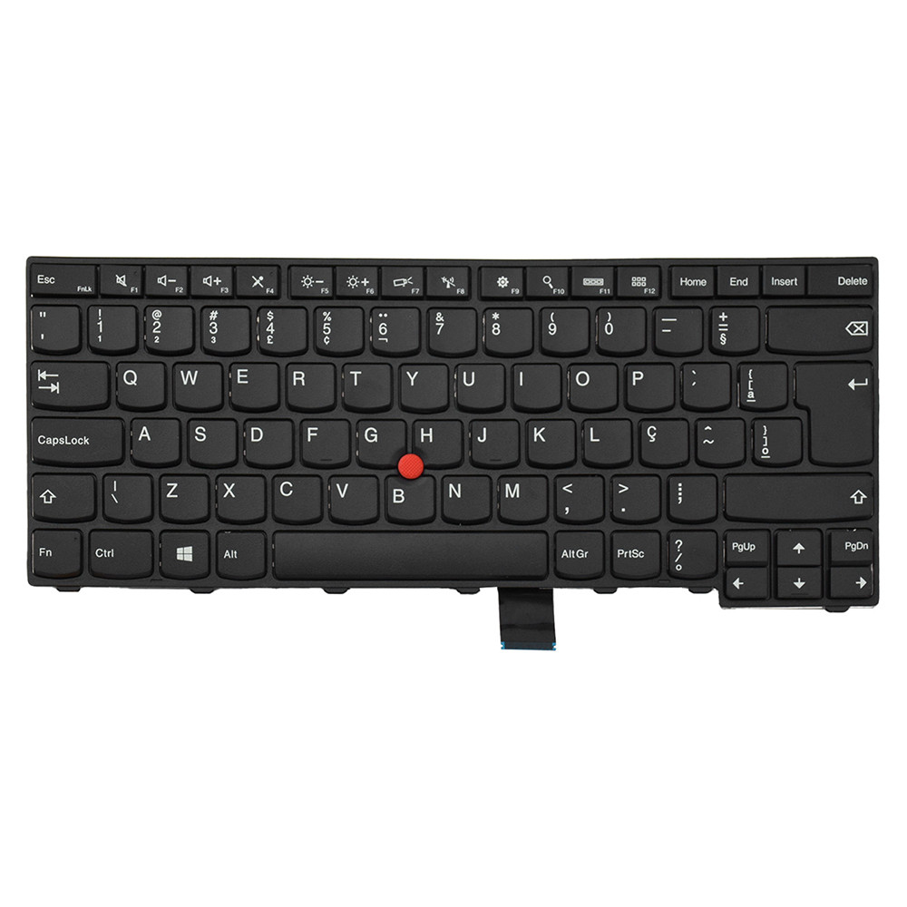 Teclado Para Notebook Lenovo Thinkpad T460 Abnt2 Preto