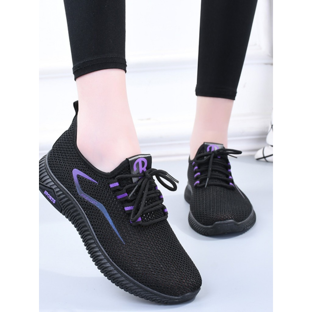 Verão velho pequim sapatos de pano Net sapatos femininos esportes sapatos casuais malha respirável oco sapatos femininos