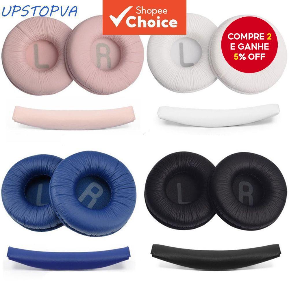 Almofadas De Espuma 1 Par Compatível Com JBL Tune 520 BT T500 T510BT T450 Para Fones De Ouvido Elite X