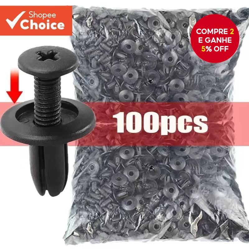 Rebites De Plástico Para Pára-Choques De Carro , Fixadores De Parafuso , Lamas , Pretos , Clipes De Fixação Toyota Focus